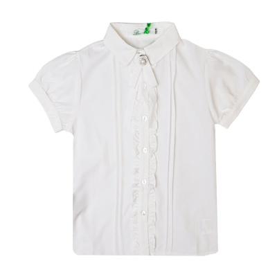 Блузка школьная Many&Many Y696-1 молочный 01